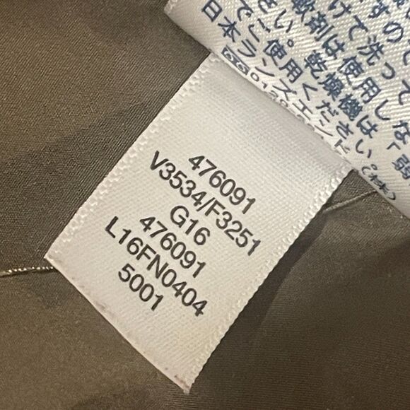 ~~ Lands End Down/Feathers Puffer Vest Sm Womens Zip Up Dark Brown Snap Pockets~ - Picture 16 of 16